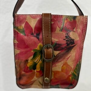 Patricia Nash Multicolor Floral Crossbody Bag